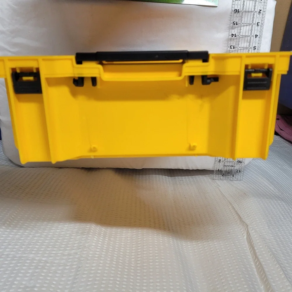 DeWALT ToughSystem 2.0 Deep Tool Tray DWST08120 Yellow Stackable‎ Organizer